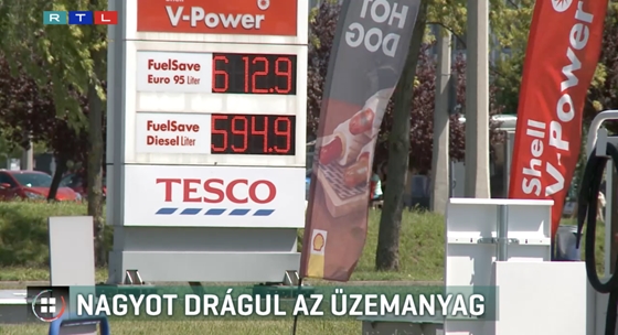 Gazdaság: Jövőre akár 700 forint fölé is emelkedhet egy liter benzin ára