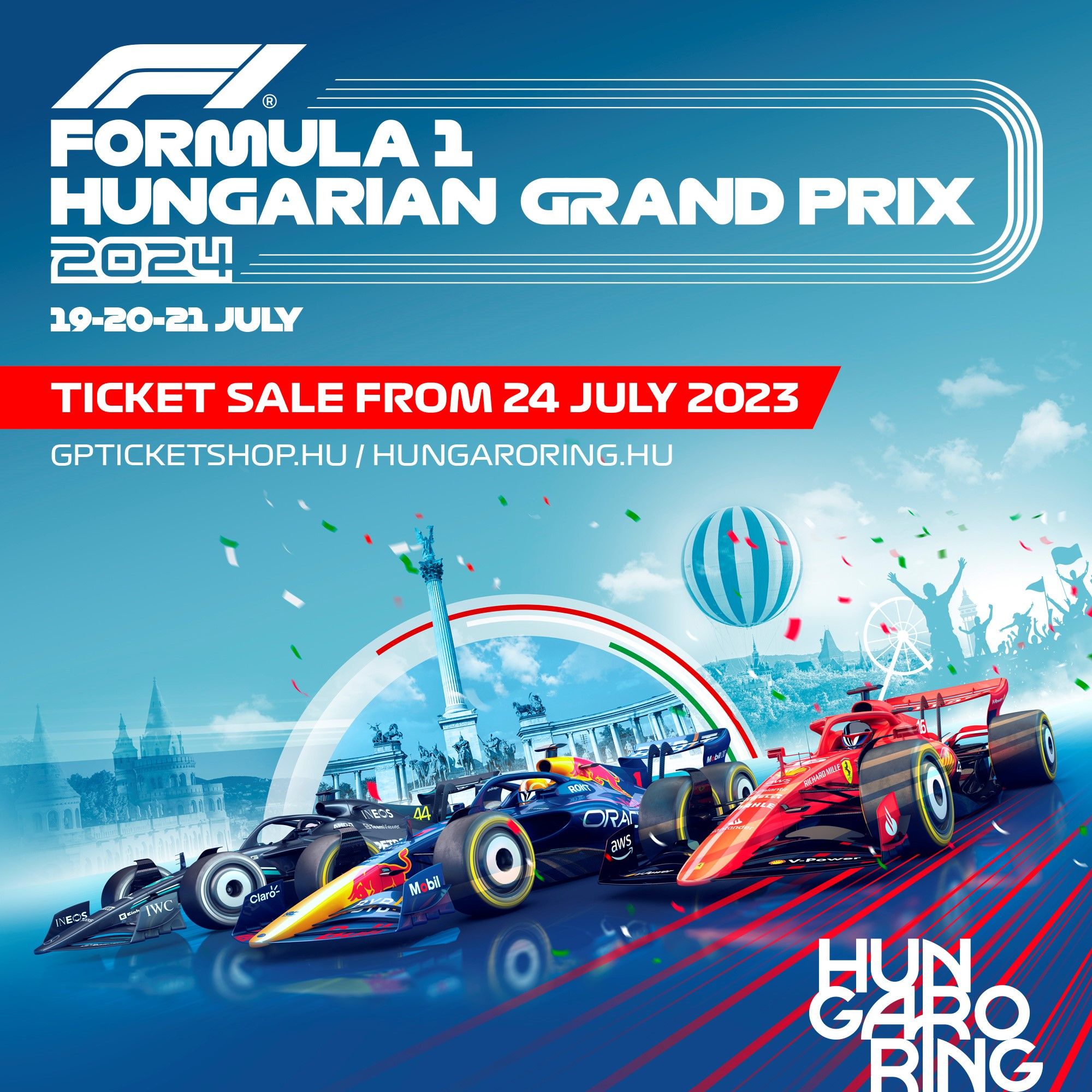 Már kaphatóak a jegyek a 2024-es F1-es Magyar Nagydíjra