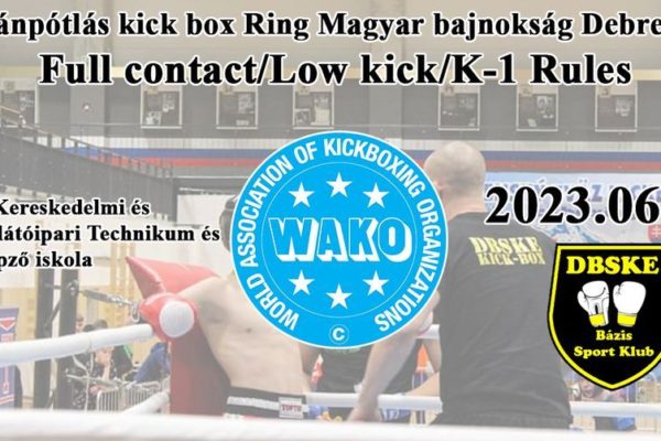 Növekvő létszám, éles meccsek a kick-box ringes magyar bajnokságon​​​​​​​