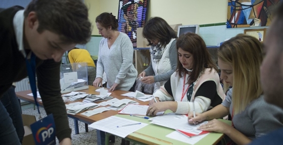 Világ: A voksok felének megszámlálása után holtverseny alakult ki Spanyolországban