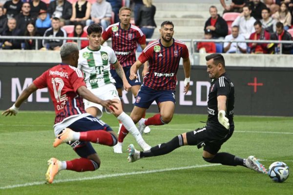 A Ferencváros nyolcgólos meccsen nyert Fehérváron