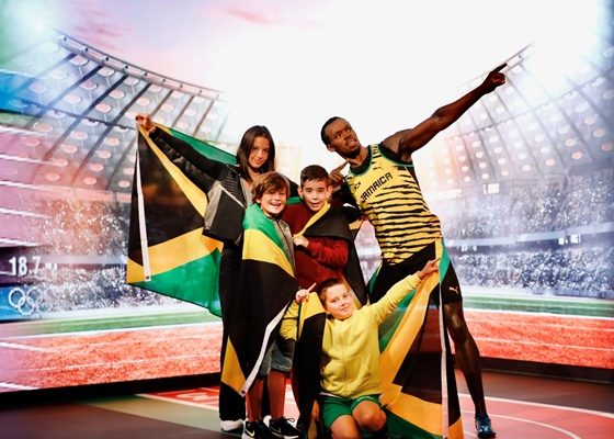 Élet+Stílus: Usain Bolt Magyarországra érkezett – viaszfiguraként
