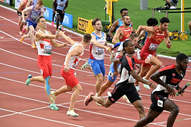 Sport: Országos csúcsot futott a férfi 4x400-as férfi váltó az atlétika-vb-n