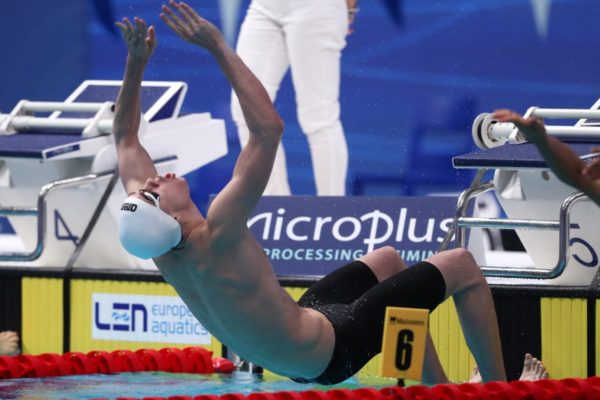 U23-as úszó Eb: Történelmi bronzérem Jászó Ádámtól