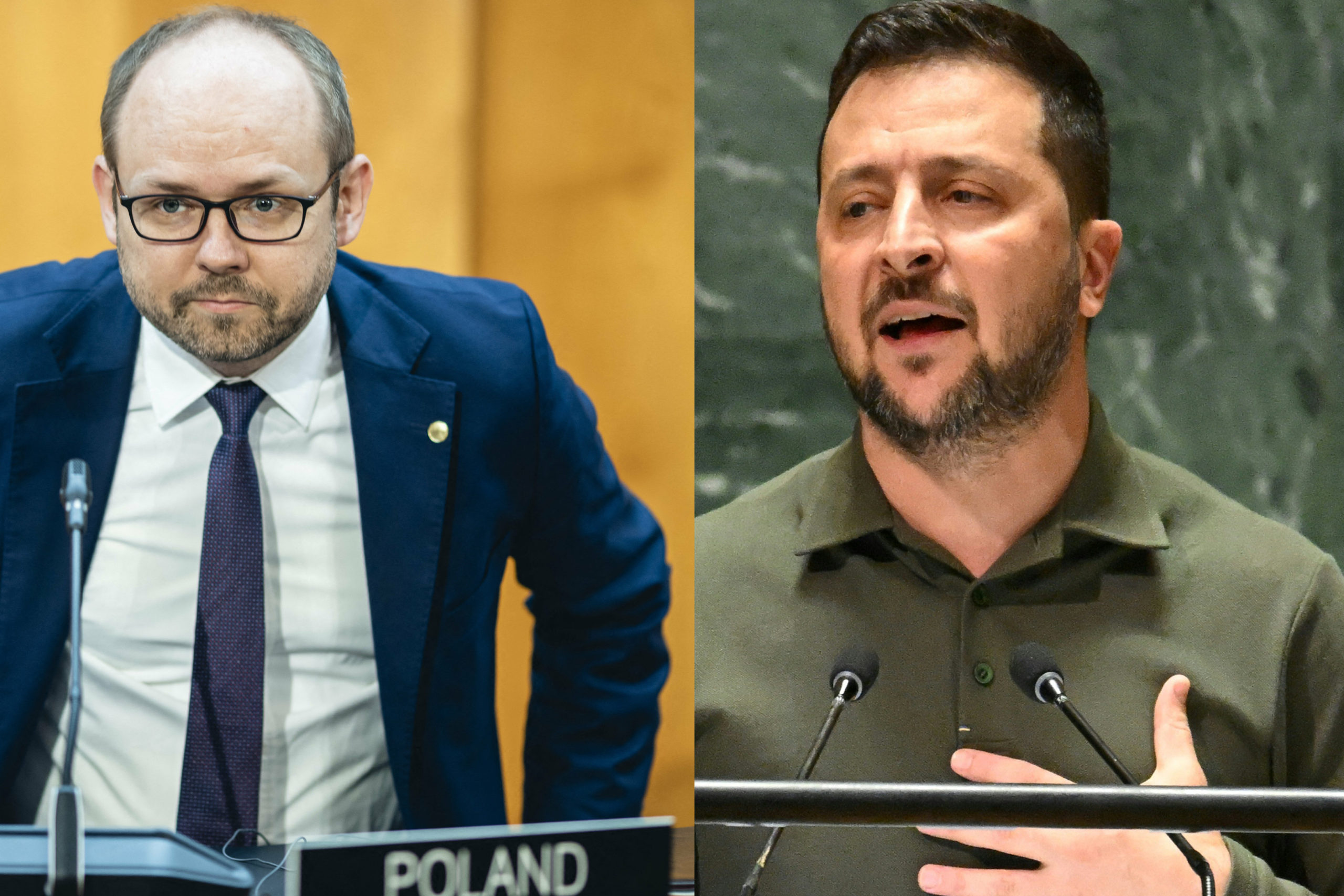 A lengyel államtitkár szerint igazságtalanok Zelenszkij szavai a gabonaexportról