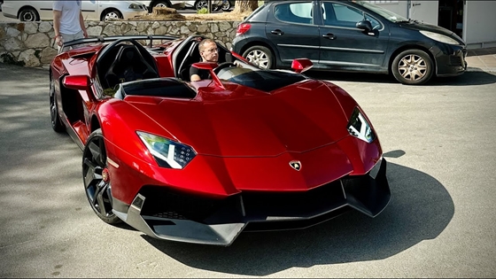 Autó: Egyetlen példány létezik a Lamborghini Aventador J-ből, aminek még szélvédője sincs