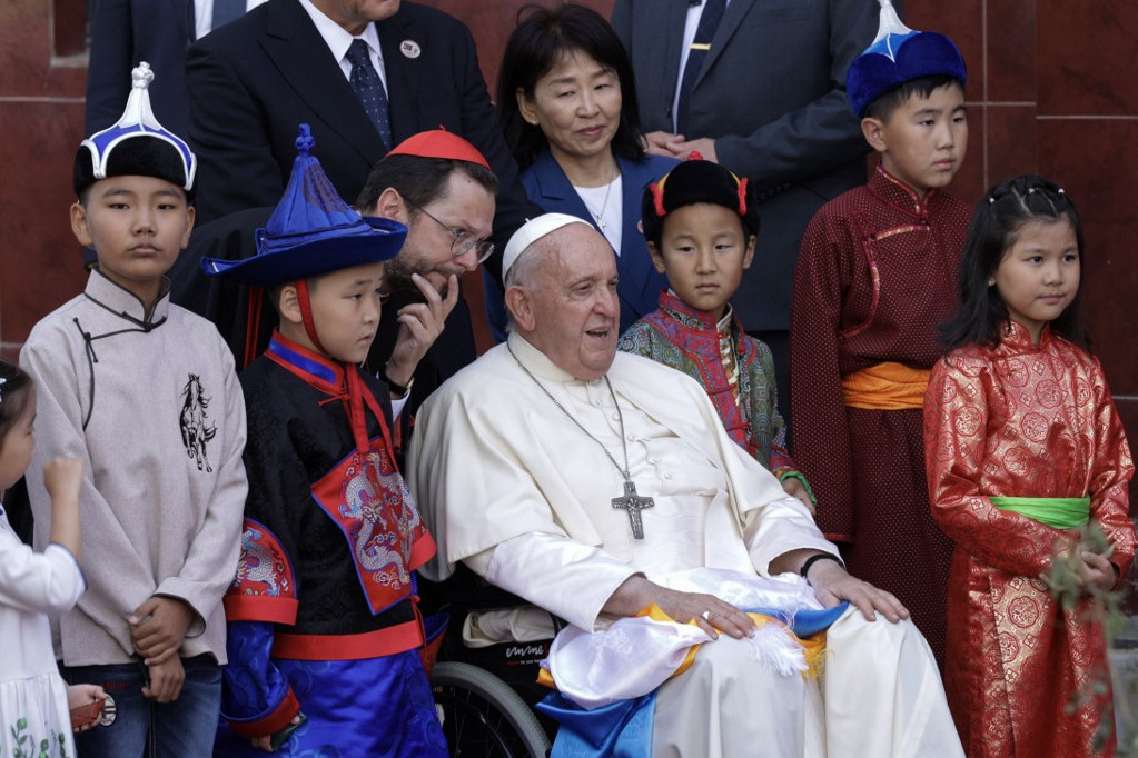 Ferenc pápa megérkezett Mongóliába