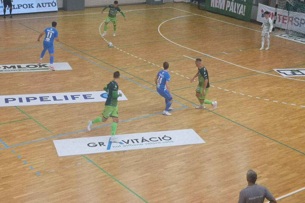 Futsal: megint bemutatót tartott és továbbra is hibátlan a címvédő Haladás