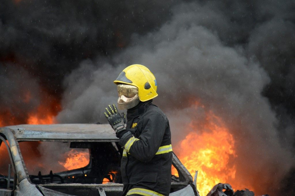 Robbanást követően tűz ütött ki egy nyugat-ukrajnai kőolajvezetéknél