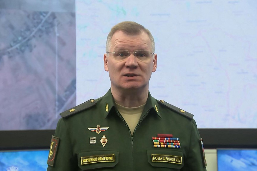 Ukrán támadások visszaveréséről számolt be az orosz katonai szóvivő