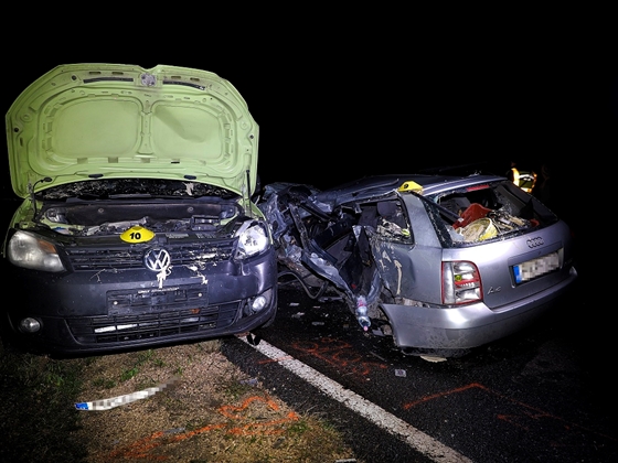 Autó: Három autó ütközött az M9-esen, ketten meghaltak