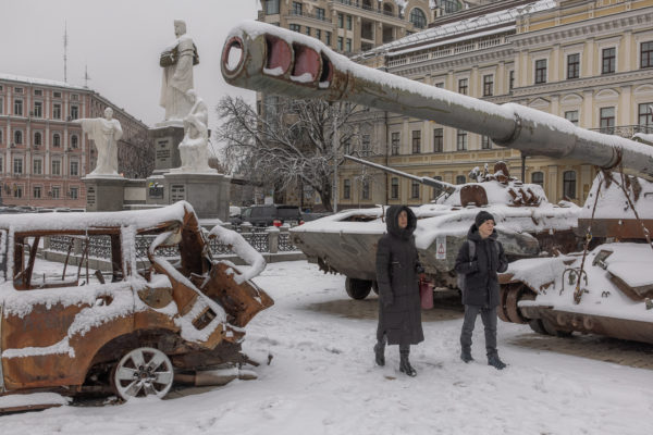 Kijevet belepte a hó, attól tartanak, hogy újra az ukrán infrastruktúrát fogják támadni az oroszok