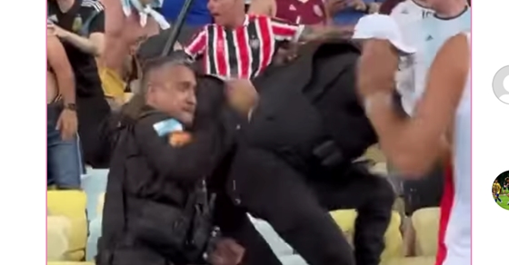 Sport: Félelmetes jelenetek játszódtak le a brazil-argentin meccs lelátóján