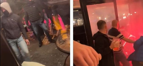 Sport: Székekkel és fáklyákkal ostromoltak a PSG-ultrák egy Newcastle-szurkolókkal teli kocsmát Párizsban – videó