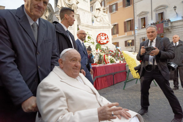 Ferenc pápa bejelentette, hogy nem mond le, Isten szólítja majd magához