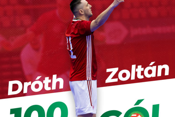 Futsal: Dróth Zoltán válogatottsági gólrekorder lett