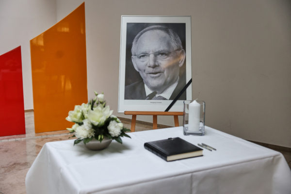 Kövér László részvétét fejezte ki Wolfgang Schäuble halála miatt