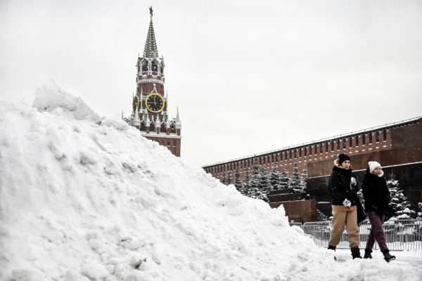Másfél évszázados napi rekordot ért el a hóvastagság Moszkvában