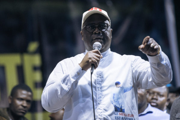 Újraválasztották Félix Tshisekedit, a Kongói DK elnökét