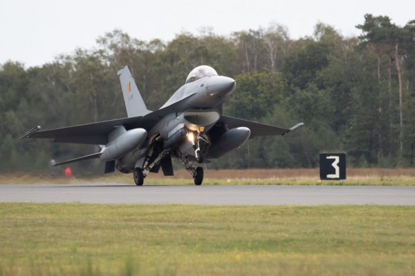 Belgium márciustól F–16-osokat küld Dániába ukrán pilóták kiképzésére