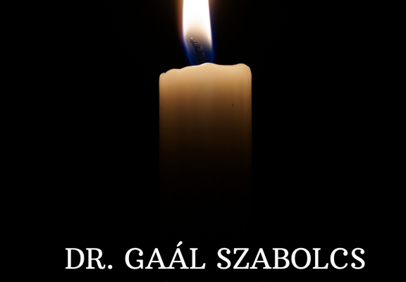 Gyászhír – Elhunyt dr. Gaál Szabolcs