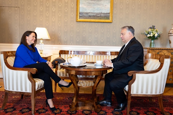 Itthon: Novák Katalinnál járt Orbán Viktor: „Volt miről beszélgetnünk”