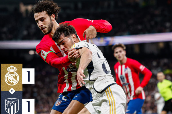 Városi derbi Madridban: az utolsó pillanatban egyenlített az Atletico a Real ellen